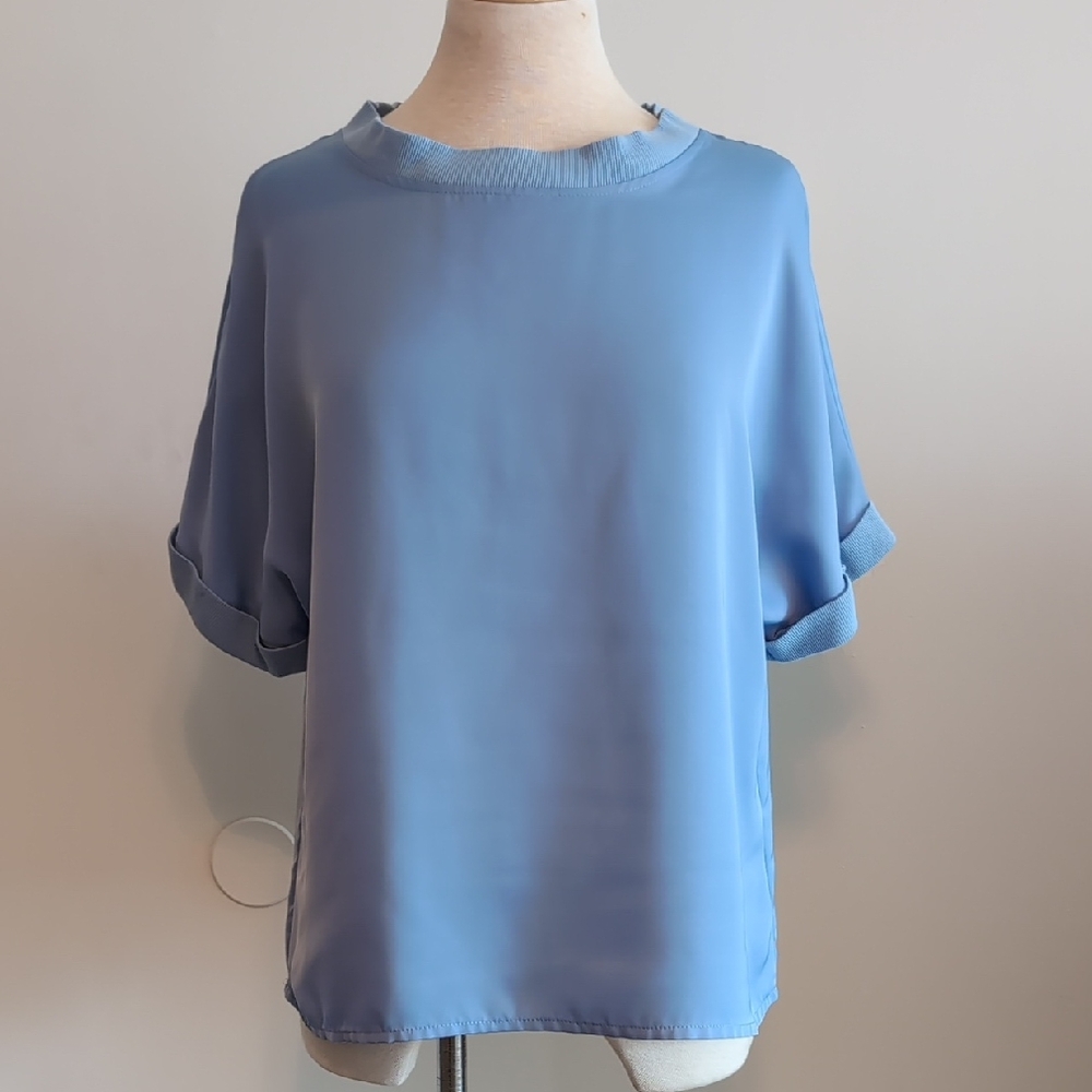 S'Edge Light Blue Women's Blouse